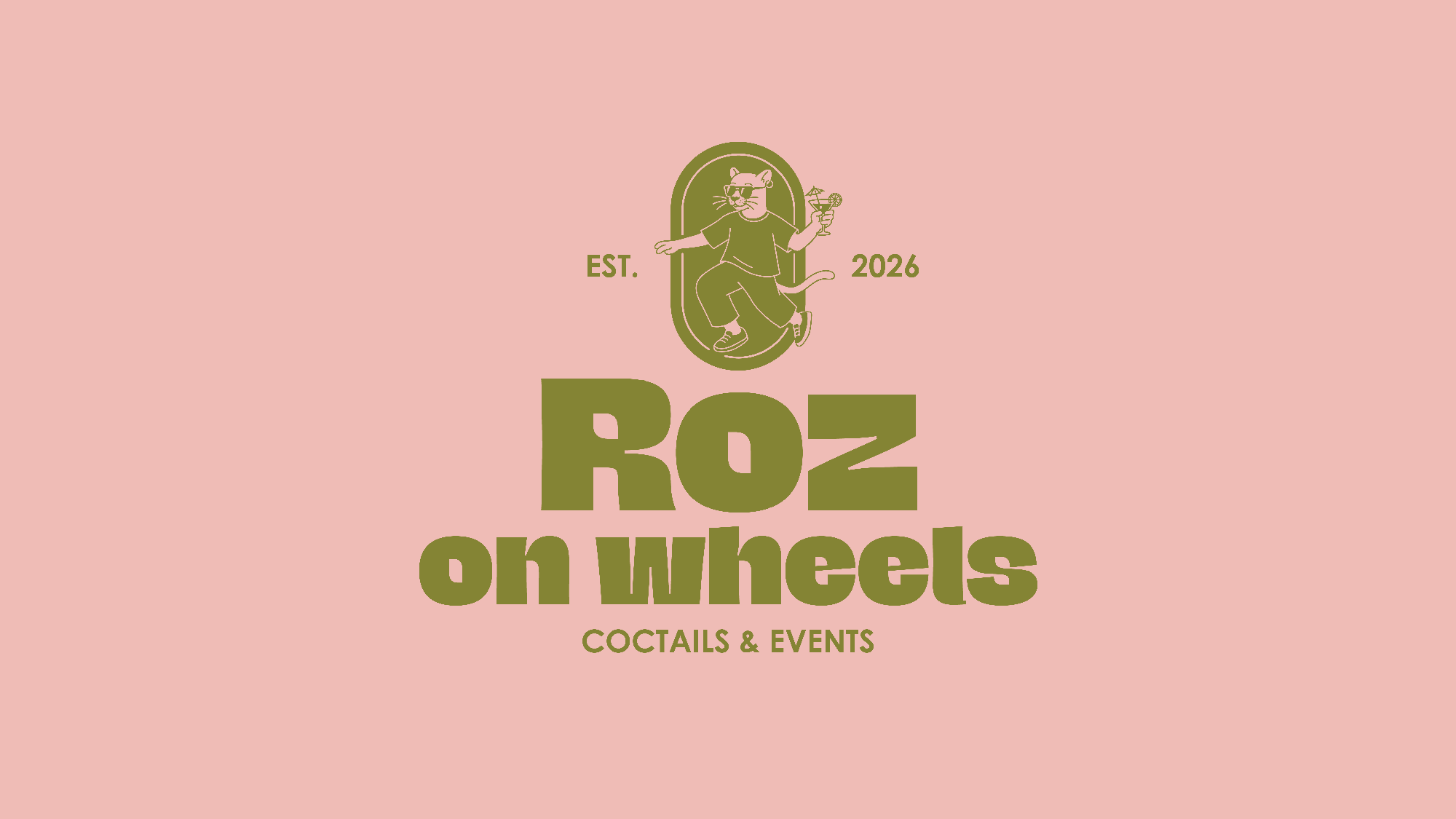 ROZ ON WHEELS – Brand identity